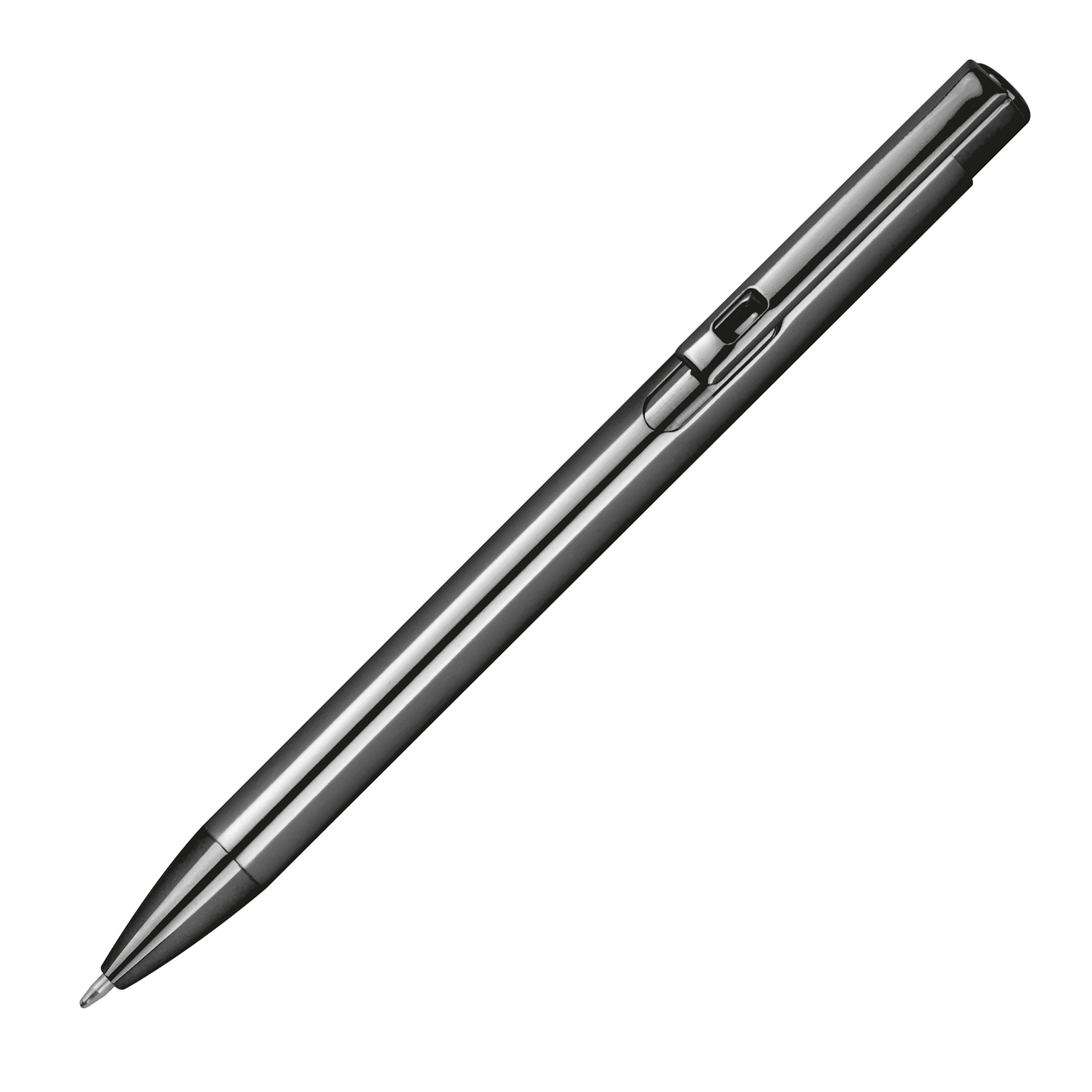 Druckkugelschreiber aus Aluminium in Metallic Farben MELANIA-zoom-1
