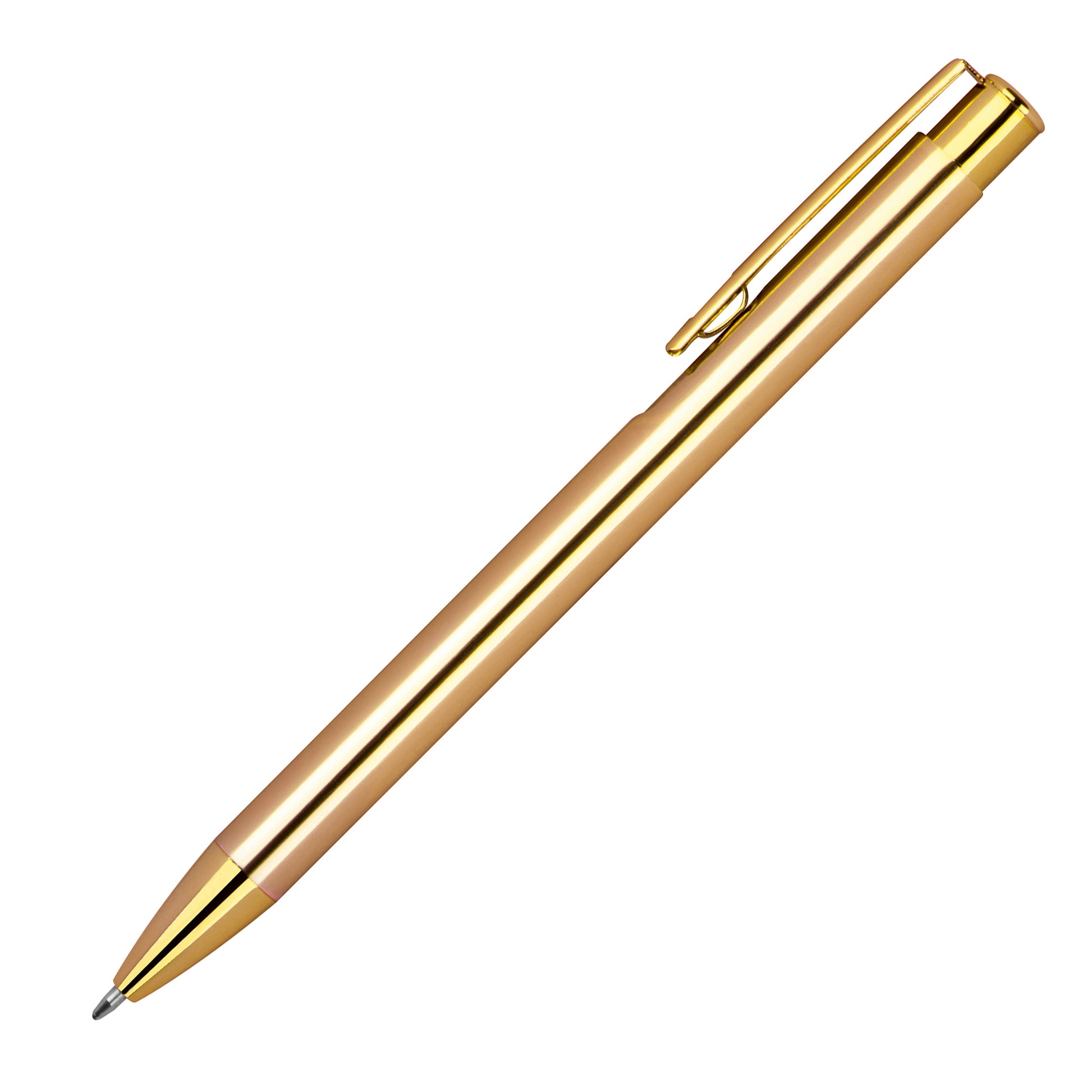 Druckkugelschreiber aus Aluminium in Metallic Farben MELANIA-8