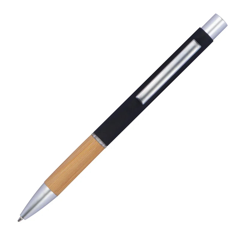 Schreibset Kugelschreiber und Bleistift mit Griffzone aus Bambus Lukas-5