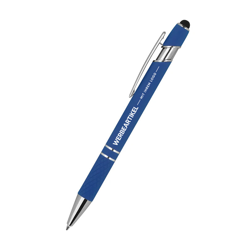 Kugelschreiber mit Muster Silber-10