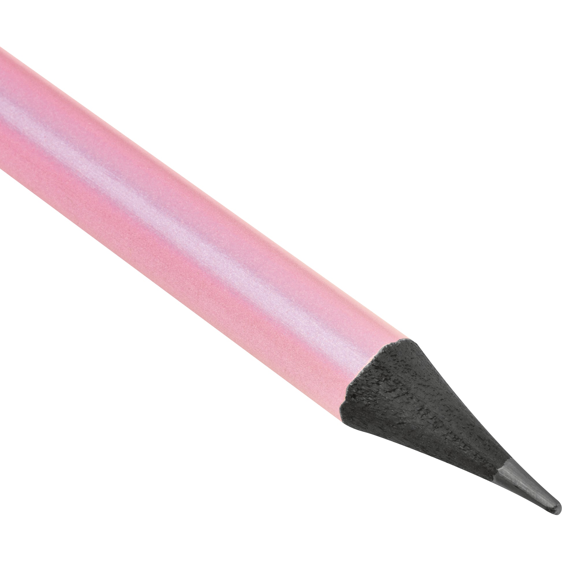 Bleistift mit Radiergummi in Metallic-Farben JAMES-2