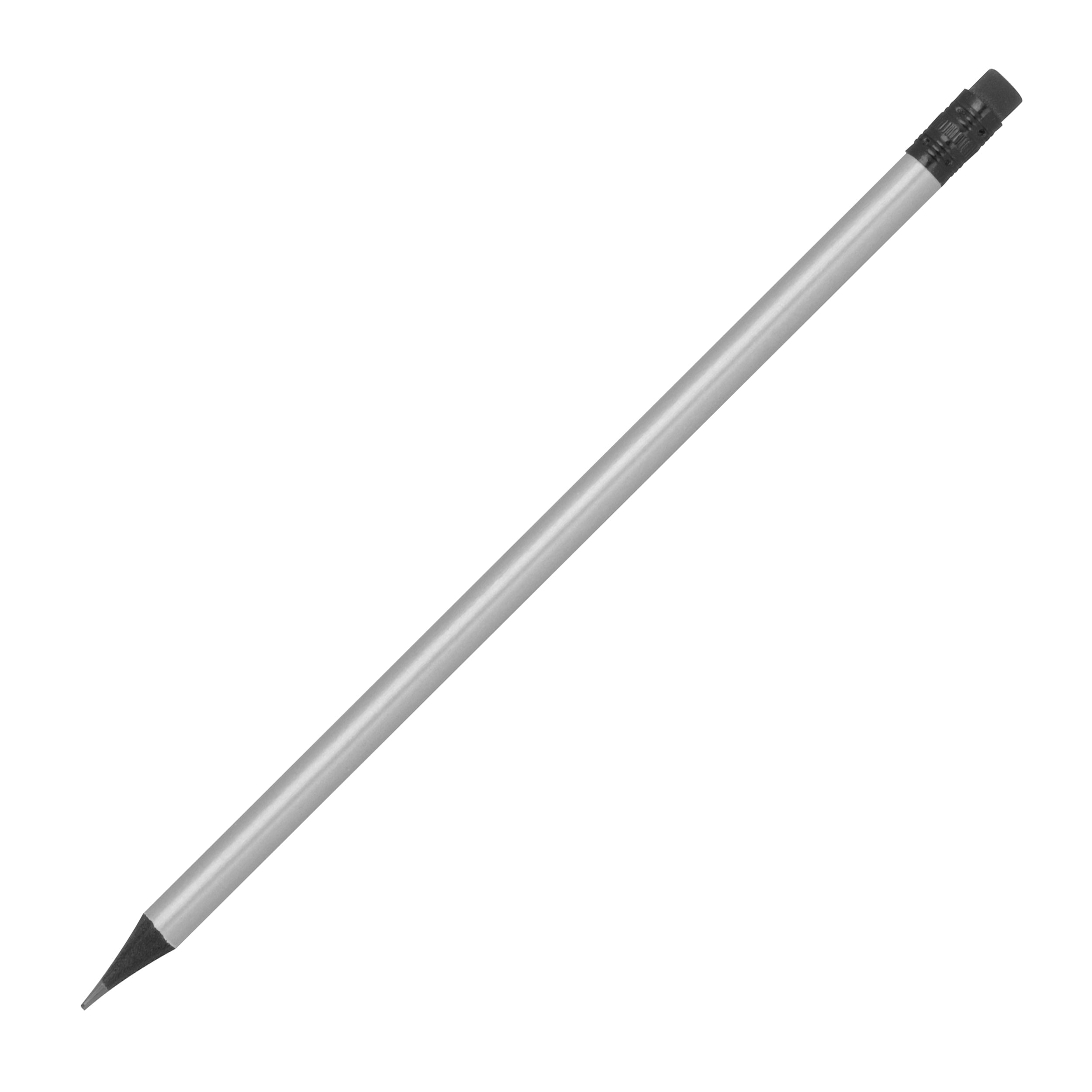 Bleistift mit Radiergummi in Metallic-Farben JAMES-zoom-7