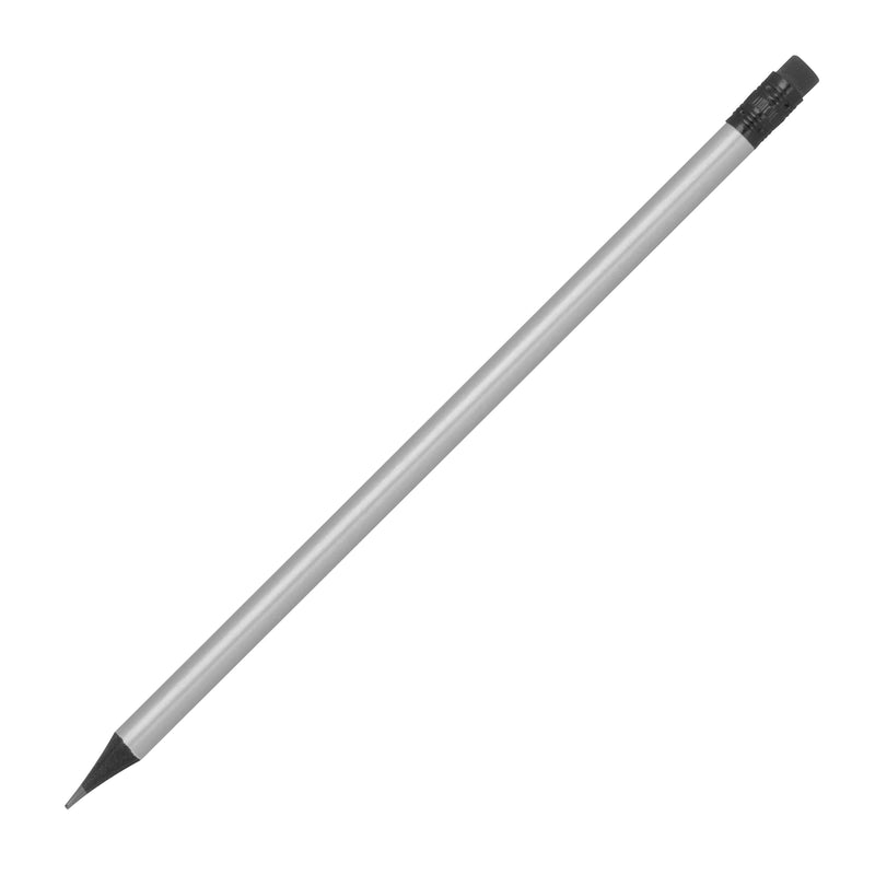 Bleistift mit Radiergummi in Metallic-Farben JAMES-zoom-
