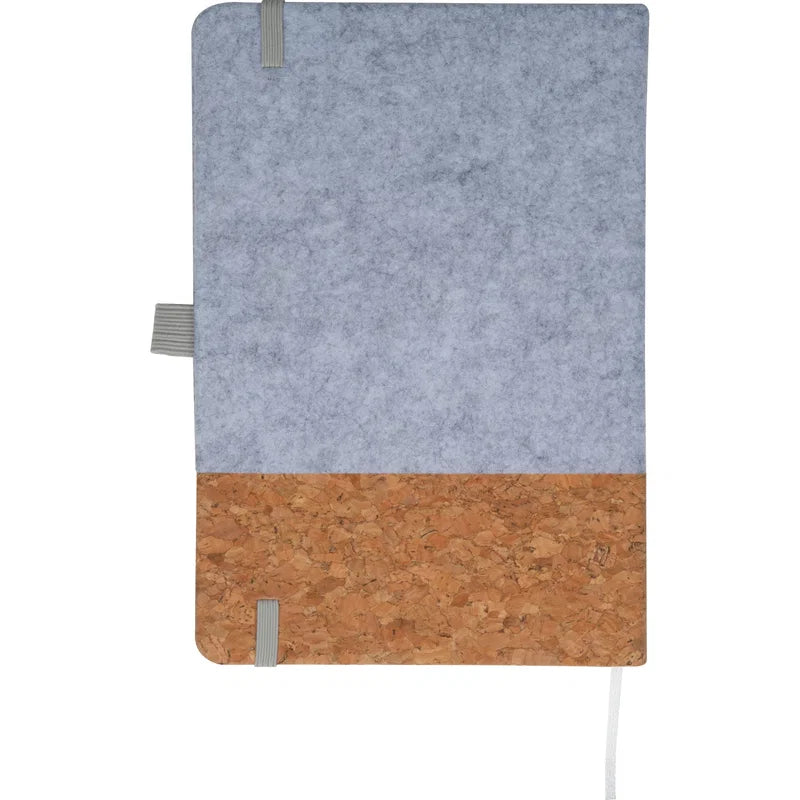 A5 Notizbuch mit Cover aus Kork und Filz TERESA-8