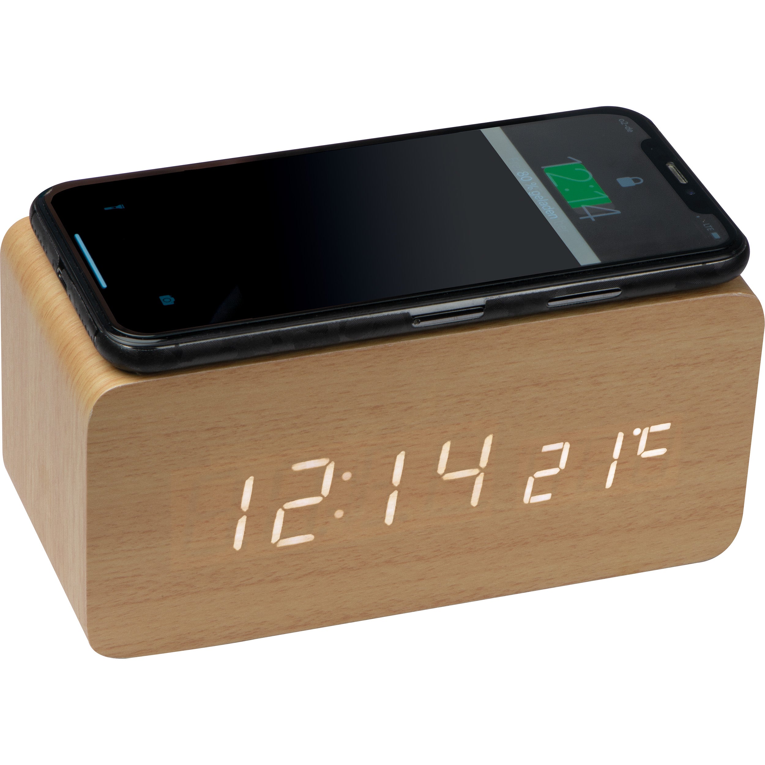 Schreibtischuhr mit intergriertem Charger DELILAH-zoom-3