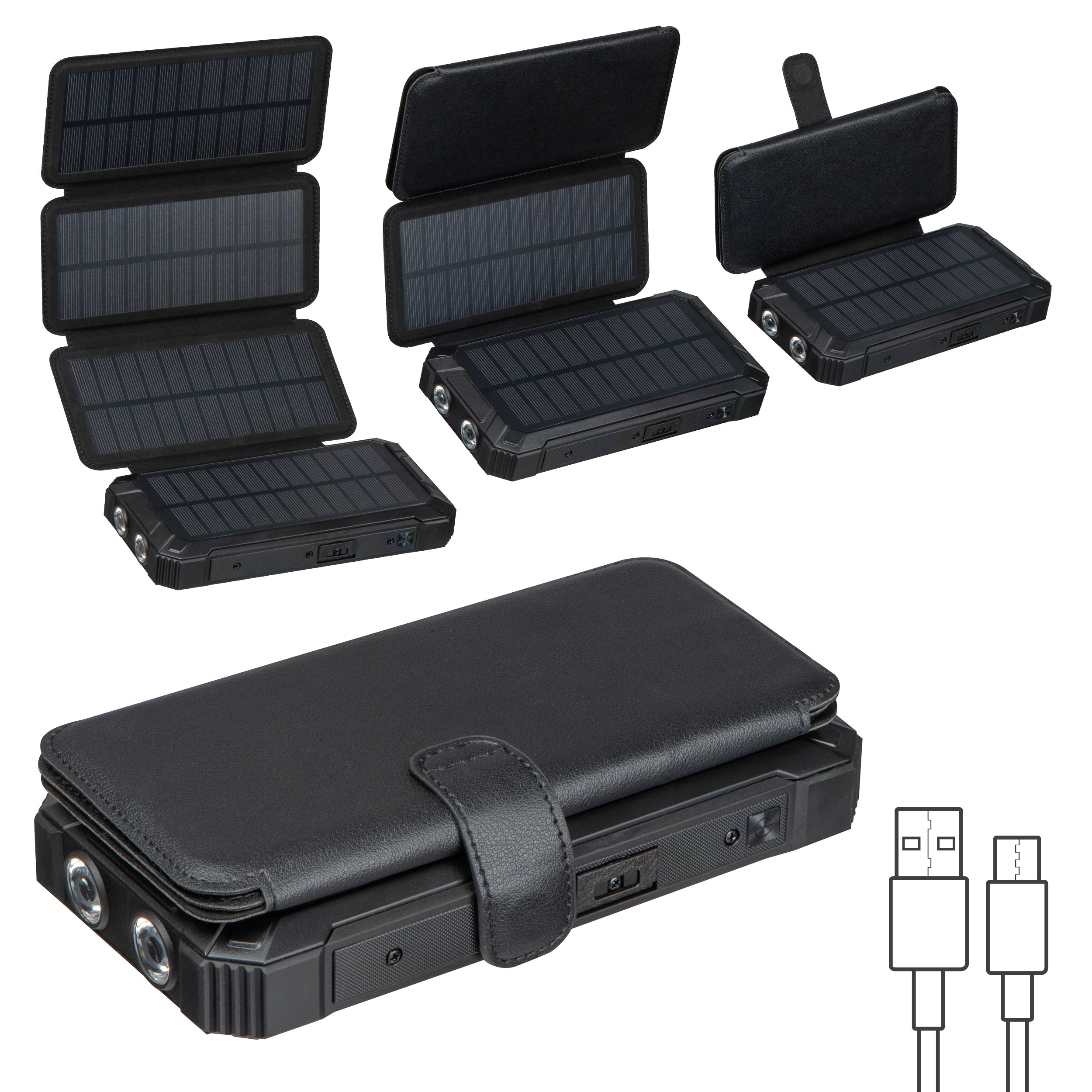Wireless Solar Powerbank 20.000 mAh PETRA-zoom-1