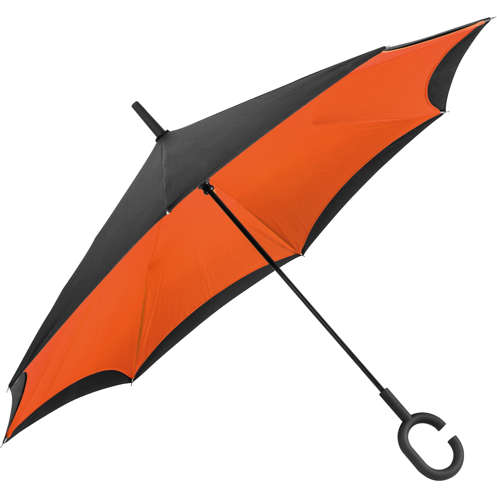 Umklappbarer Regenschirm aus 190T Pongee OLIVIA-10