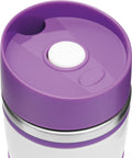 purple, white