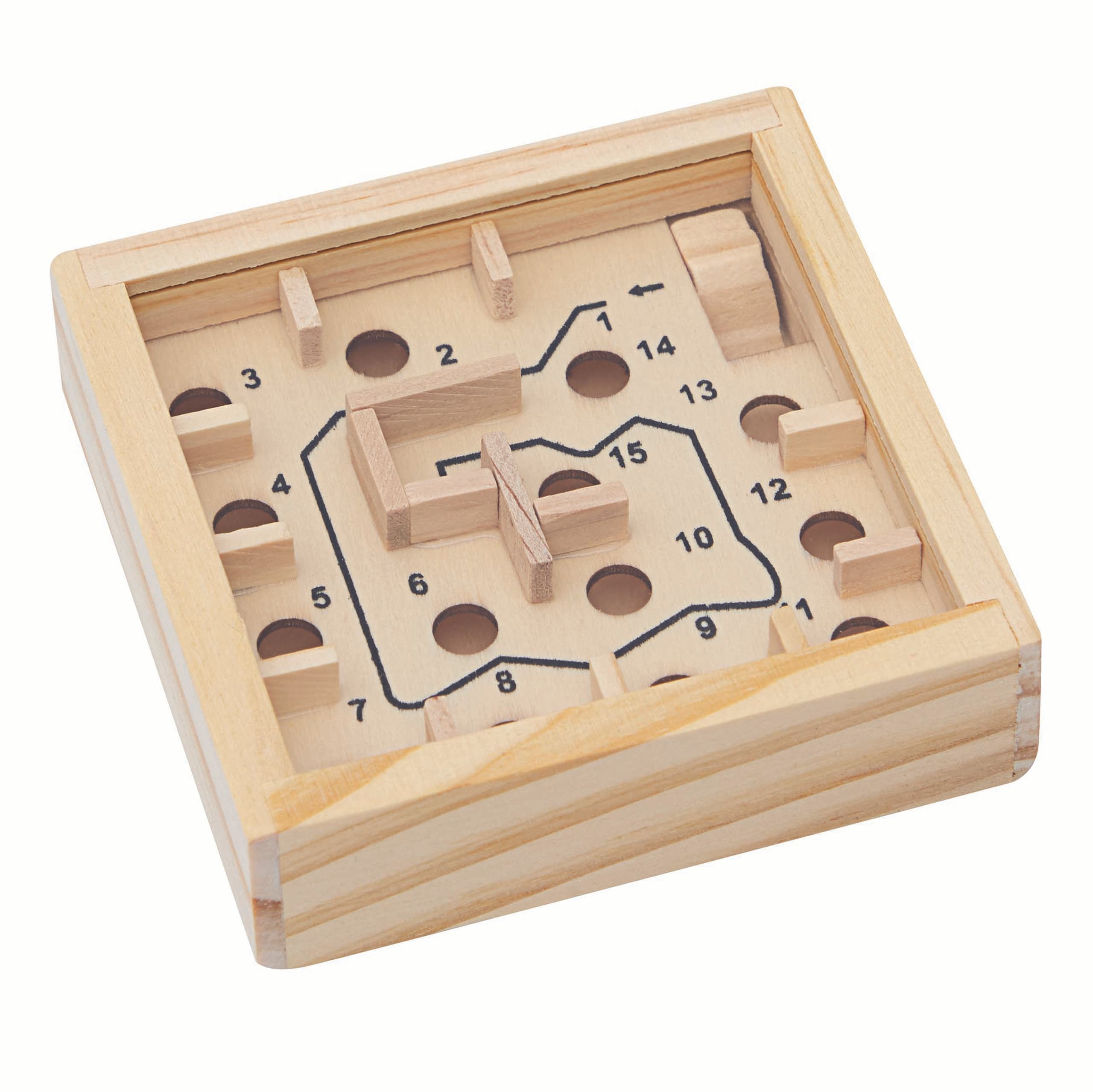 LOST - Wooden labyrinth game-zoom-1