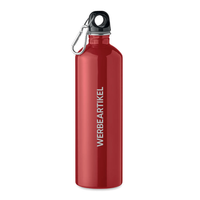 Trinkflasche recycelter 750 ml glänzend