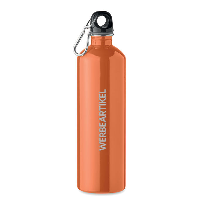 Trinkflasche recycelter 750 ml glänzend-zoom-