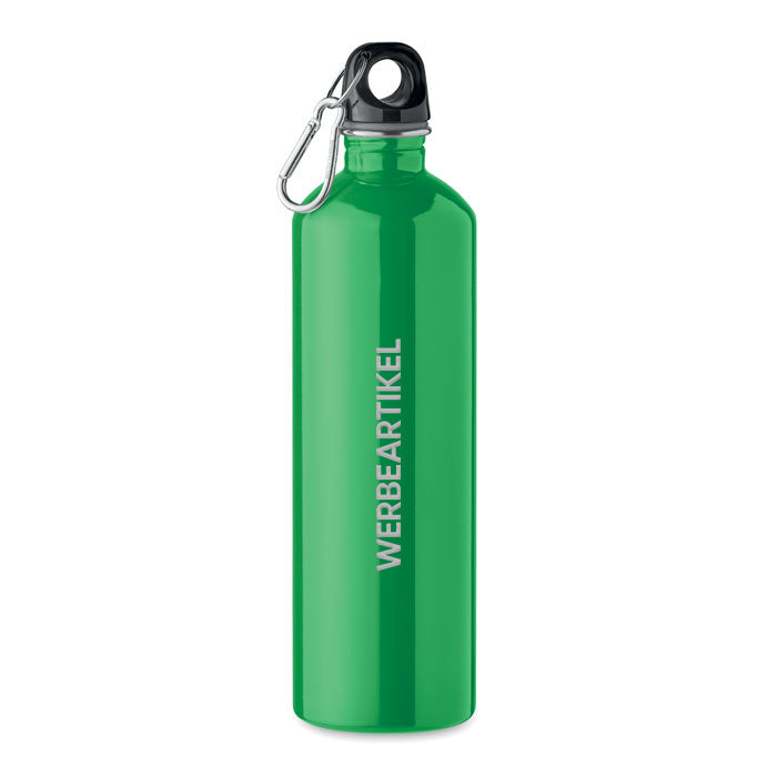 Trinkflasche recycelter 750 ml glänzend-zoom-