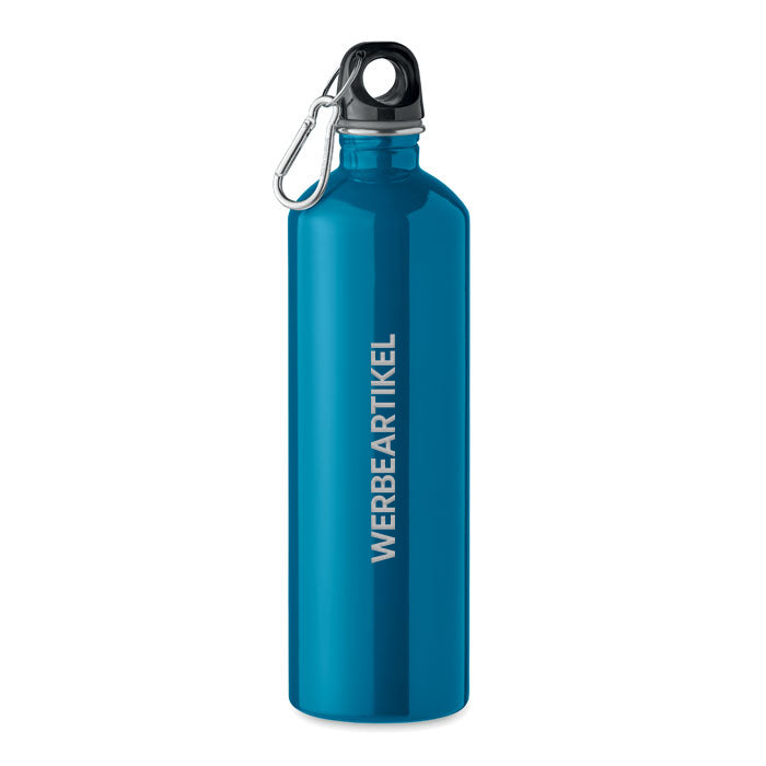 Trinkflasche recycelter 750 ml glänzend-zoom-
