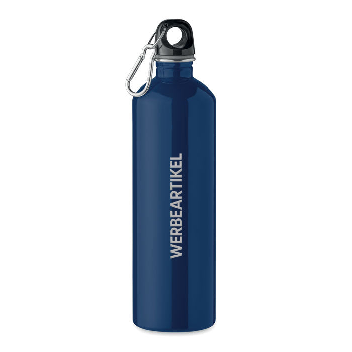 Trinkflasche recycelter 750 ml glänzend-zoom-