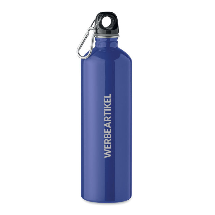 Trinkflasche recycelter 750 ml glänzend-zoom-