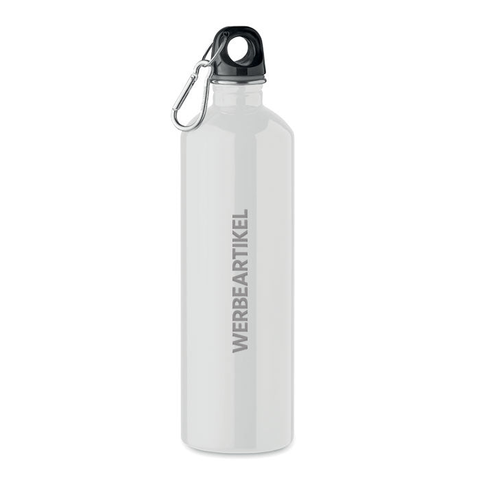 Trinkflasche recycelter 750 ml glänzend-zoom-