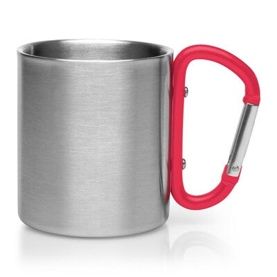 Metallbecher 210 ml mit Karabinerhaken | Easton-zoom-