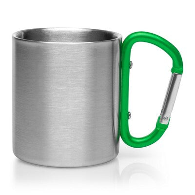 Metallbecher 210 ml mit Karabinerhaken | Easton-zoom-