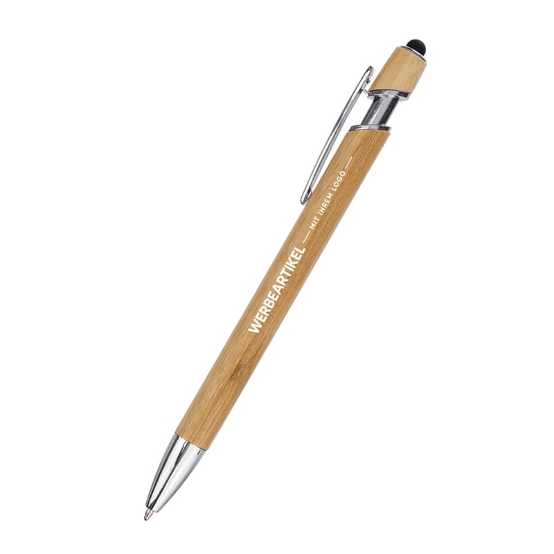 Kugelschreiber aus Bambus, Touchpen-3