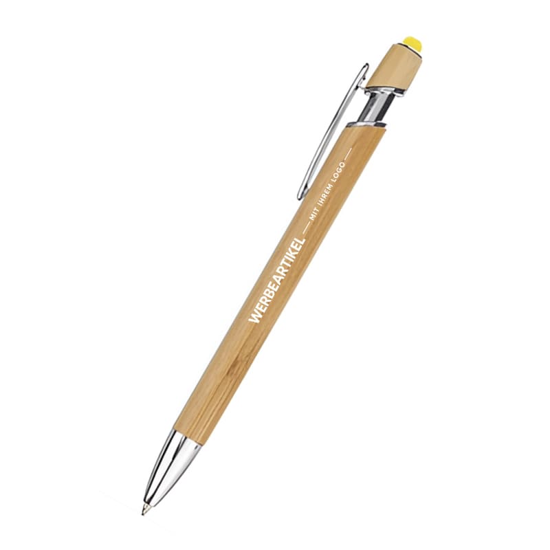 Kugelschreiber aus Bambus, Touchpen-12