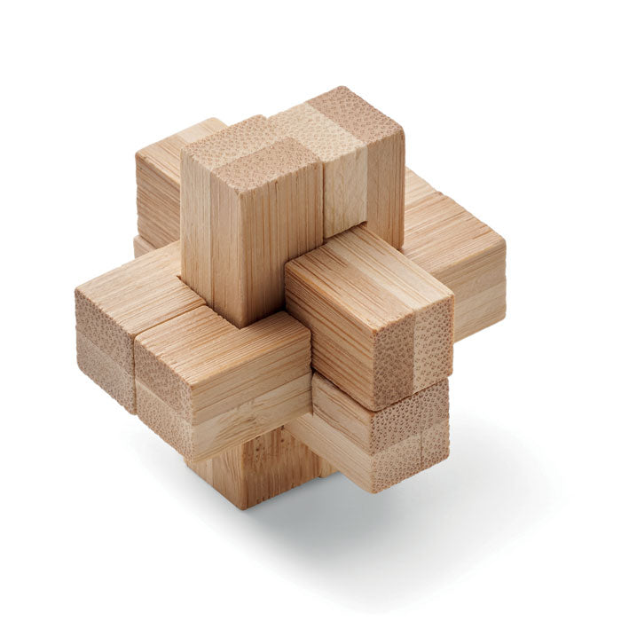 Holzpuzzle/Gehirnjogging Bambus-zoom-1