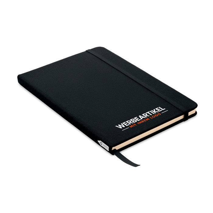 DIN A5 Notizbuch 600D RPET-zoom-